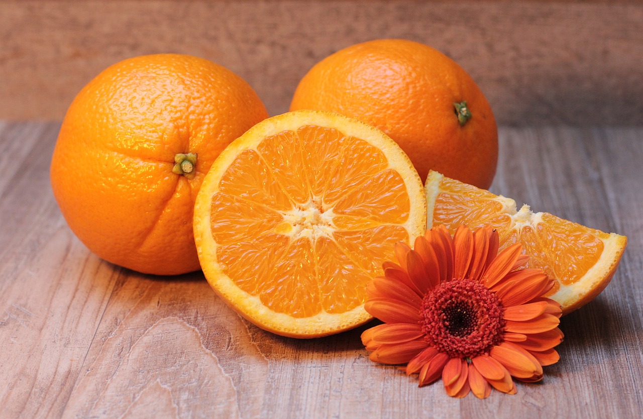 sliced orange